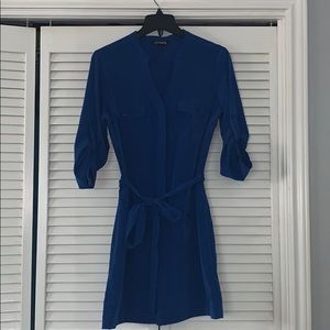 Express button down dress